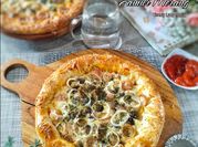 Gambar pizza jamur merang