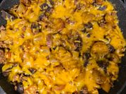 A picture of venison ground beef