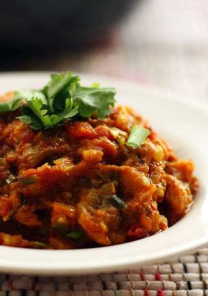 A picture of Baingan Bharta Recipe | How To Make Authentic Baingan Ka Bharta.