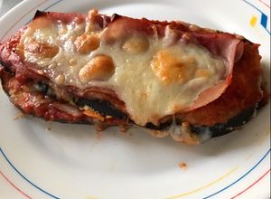 Foto principal de Tosta de berenjena al horno