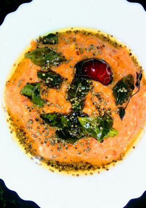 A picture of Kara chutney.