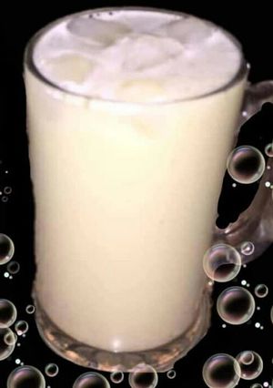 صورة لوصفة عصير الشعير بالليمون والنعناع