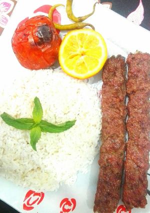 عکسی از دستور کباب کوبیده گوشت