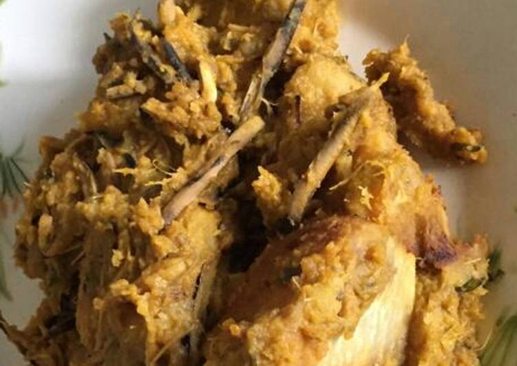 Simple Way to Prepare Ultimate Porriage yam mixed with ugba Cooking Basics for Newbies
