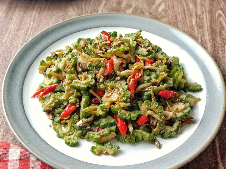 Resep Tumis Pare Teri Medan (anti pahit) yang Sempurna