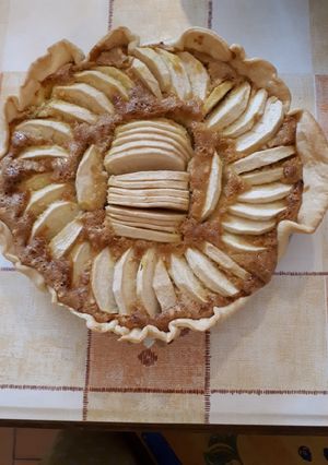 Hình của món Bánh Pomme nướng.