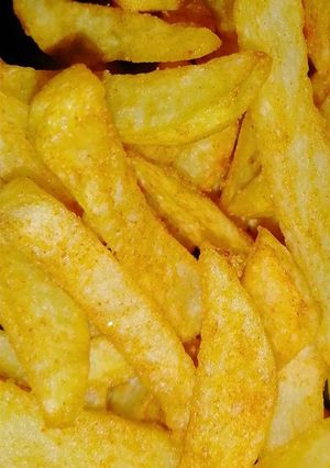 A picture of Spicy fries.