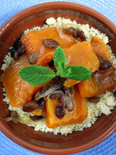 Una foto de Cuscús con Calabaza endulzada