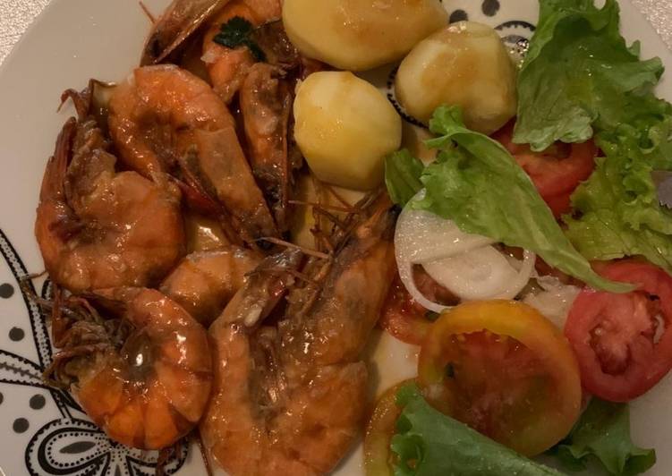 Camarão com Malagueta e Alecrim - Tudogosreceitas