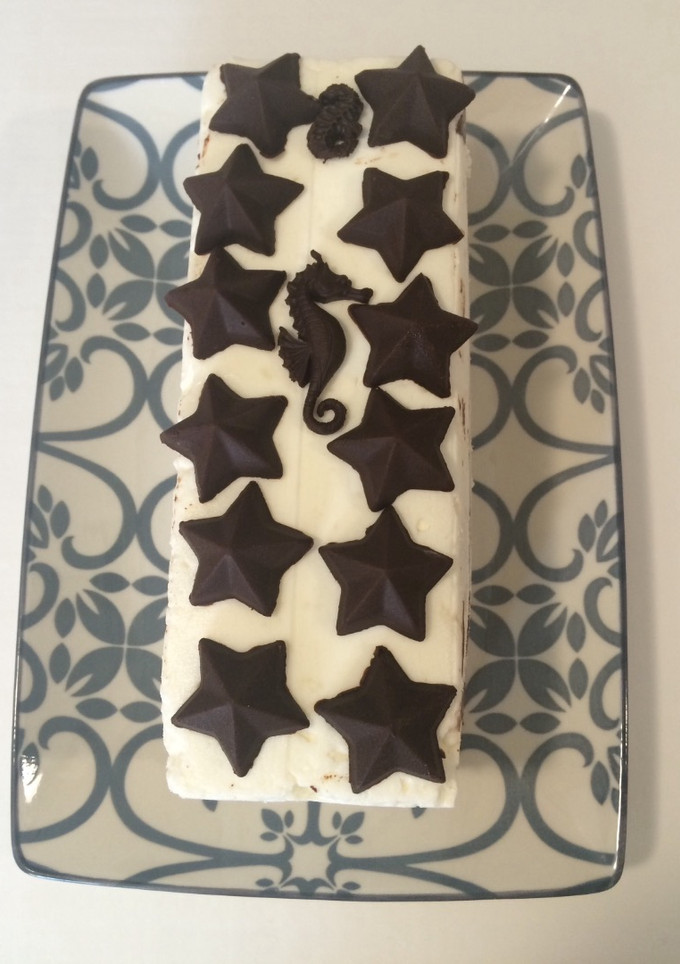 Una foto de Tarta helada stracciatella sin azúcar (Princesa)