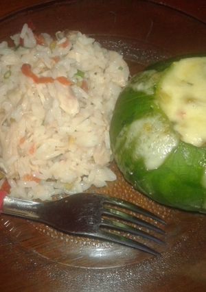 Una foto de Zapallitos de tronco rellenos