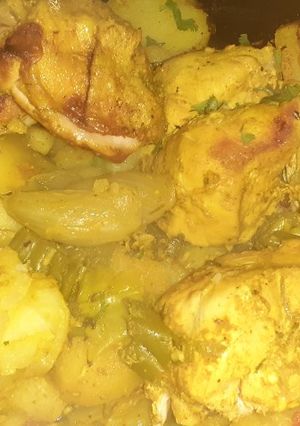 صورة لوصفة دجاج مشوي في الأكياس لشهر رمضان الكريم 😋🌙