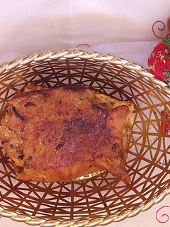 Una foto de Cerdo relleno con jamón, queso, y pimentón. Sin horno