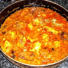 A picture of Sahi crumbled Paneer.