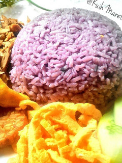 Foto resep Nasi Uduk Ubi Ungu Sehat Tanpa Santan