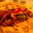 Fajitas de pollo y verduras