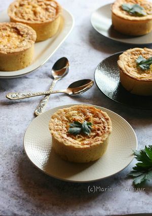 Foto resep Quiche Ayam Jamur