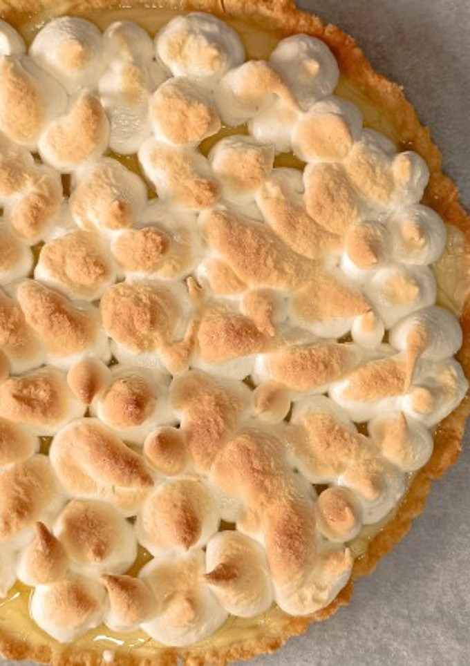 Una foto de Lemon pie