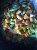 Tumis buncis plus tempe