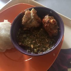 A picture of Okro Soup.
