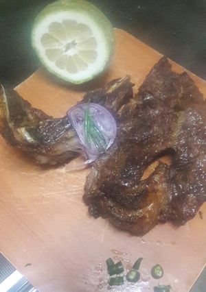 A picture of Oven baked lahm biqari #arabic dishes contest.