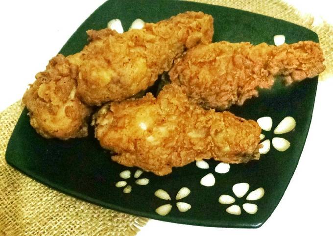 Crispy Fried Chicken (Ayam Keriting ala KFC)