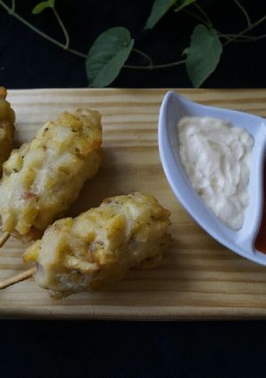 Foto resep 120. HoTang (Hotdog Kentang)