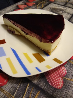 Una foto de Tarta de queso fresca
