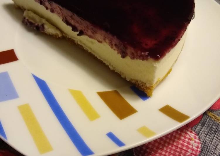 Tarta de queso fresca