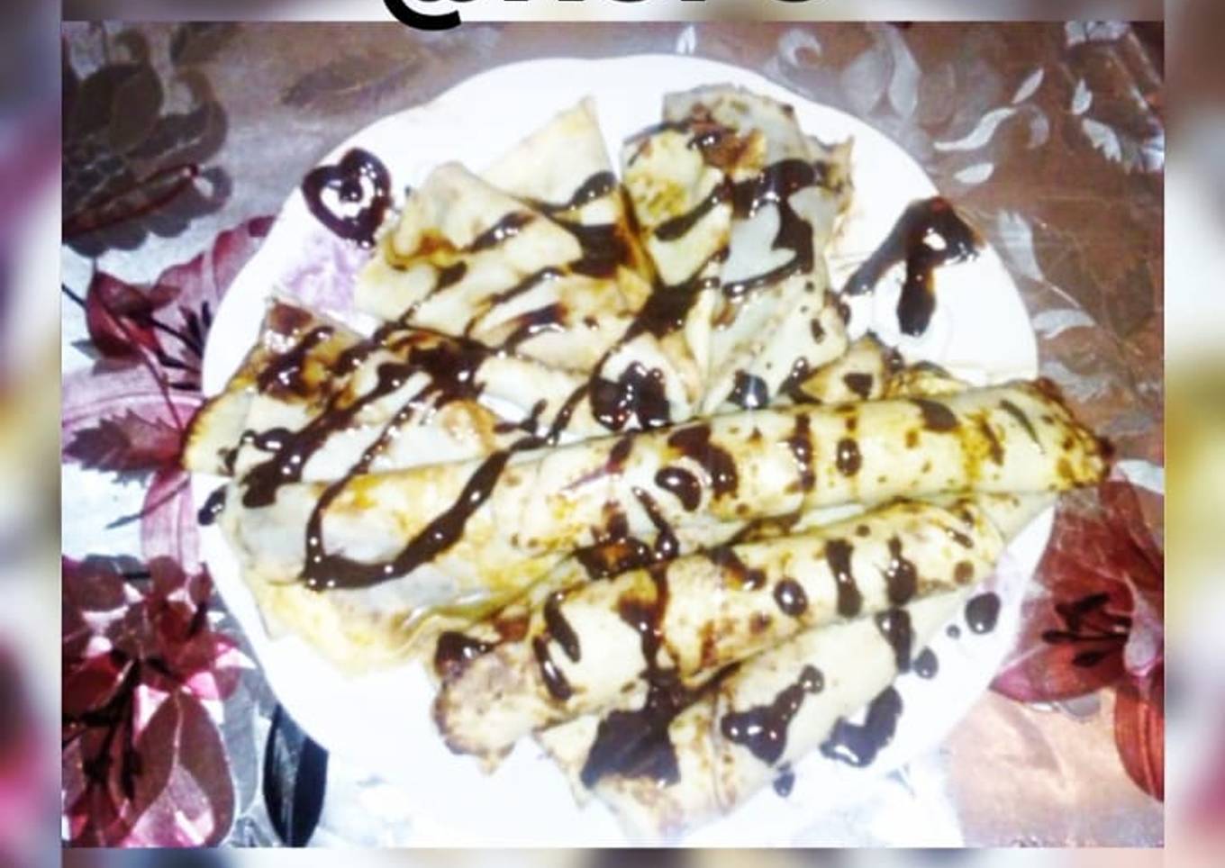 Crêpe aux chocolat