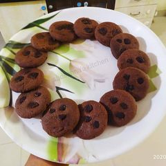 A picture of Choco chip Cookies.