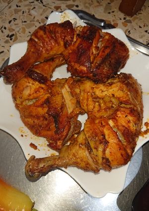صورة لوصفة دجاج 🍗 محمر في أكياس الشواء طعم خيالي