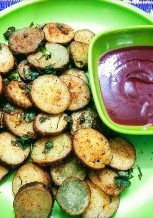A picture of Fry Sweet potatoes.