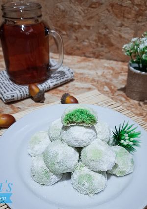 Foto resep Putri Salju Pandan Keju