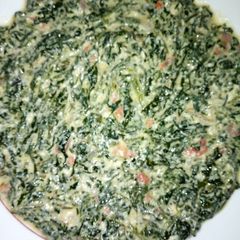 A picture of Managu in dairy cream.