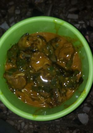 A picture of Uha soup.
