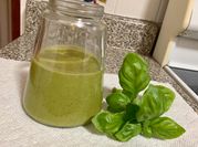 Una foto de pesto de anacardos