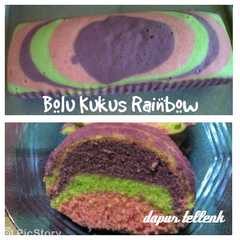 รูปของ Bolu Kukus Rainbow (Simpel dan Ekonomis)