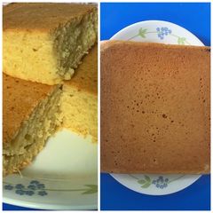 A picture of Apple cake (eggless).
