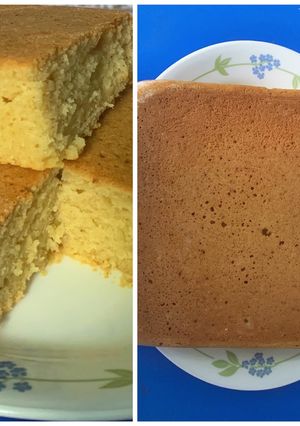A picture of Apple cake (eggless).