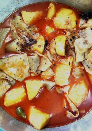 পাঁপড়ের ডালনা(papad dalna recipe in bengali) রেসিপির প্রধান ছবি