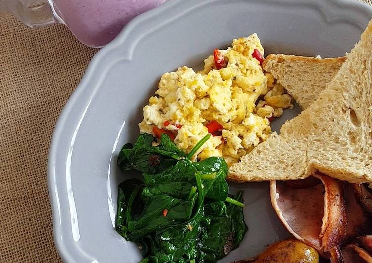 Recipe of Super Quick Homemade Breakfast from Gee&#39;s kitchen