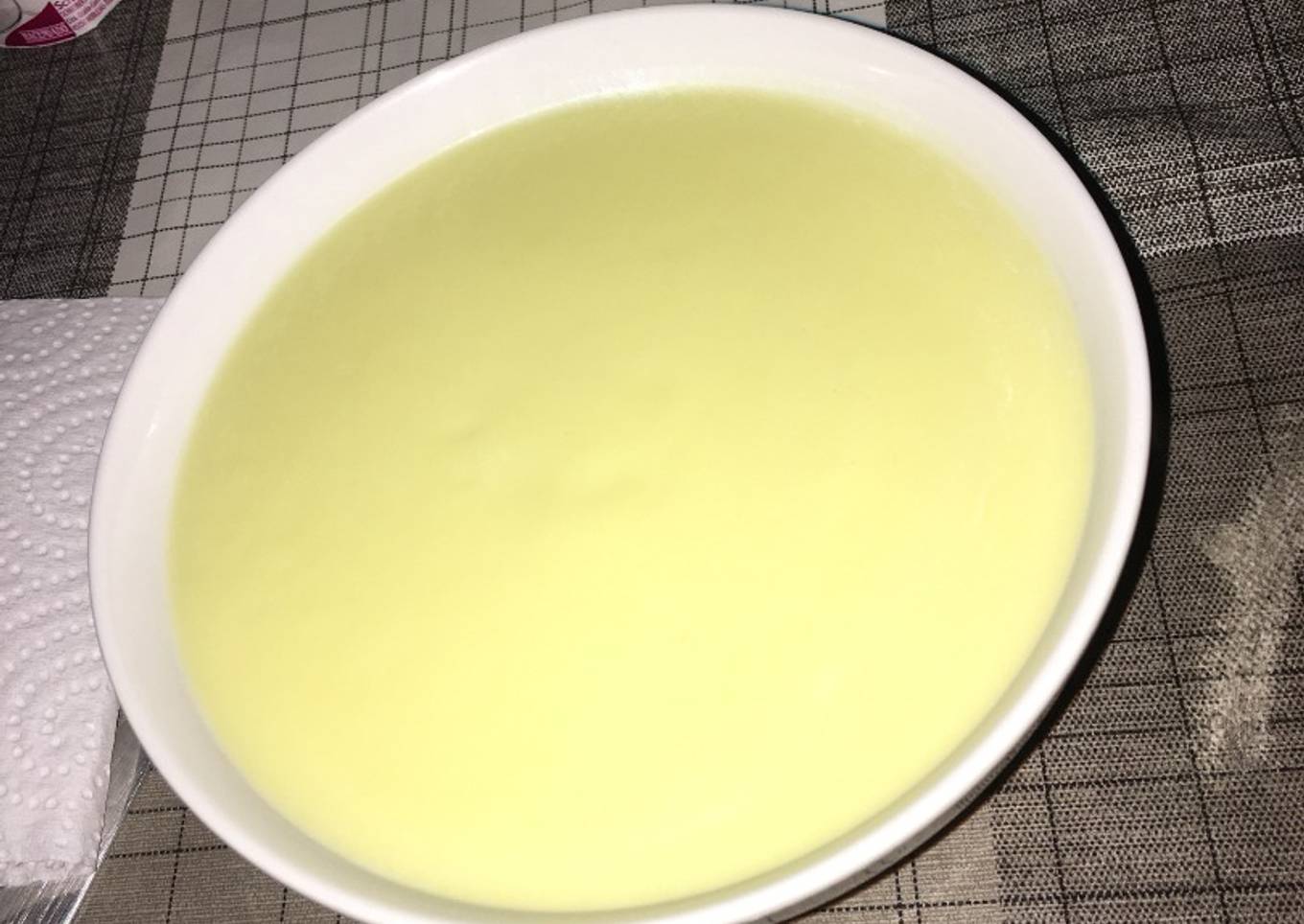 Crema ligera de calabacín en Mambo