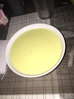 Una foto de Crema ligera de calabacín en Mambo