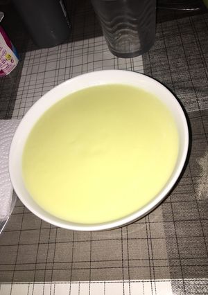 Una foto de Crema ligera de calabacín en Mambo