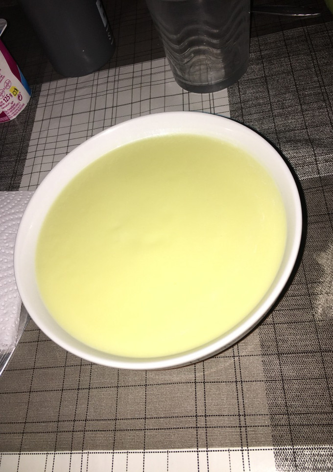 Una foto de Crema ligera de calabacín en Mambo