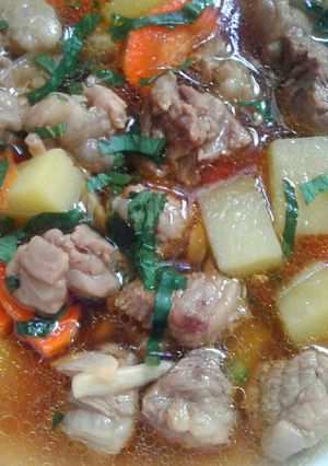 Foto resep Sup Daging ala Lc