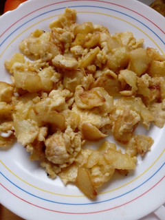 Una foto de Revuelto de patatas y huevo