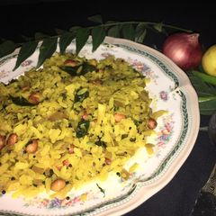 A picture of Kanda Poha.