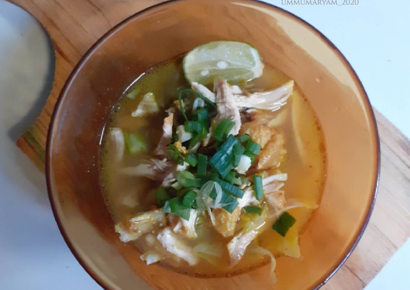 Soto Ayam (versi ekonomis)^^